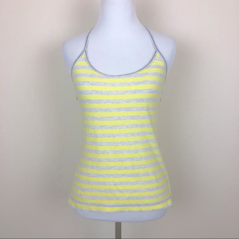 SOLD Abercrombie & Fitch Yellow Striped Tank Top